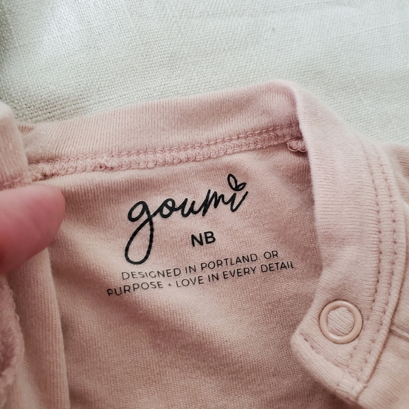 Sleep gowns bundle newborn 3 months gender neutral Goumi Baby Noah - Picture 3 of 9